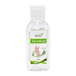 No Rinse Hand Sanitizer Gel 60ml 70% Alcohol Hand Sanitizer 99.99% Antibacterial Portable Mini Hand Sanitizer