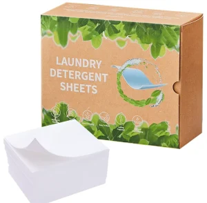 No Spills No Mess Plastic free Biodegradable Laundry Detergent Sheets