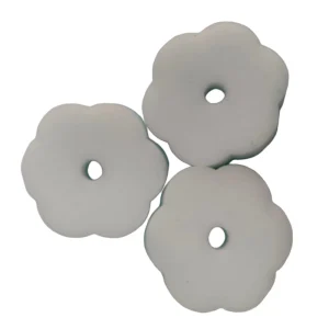 No-Touch Toilet Brush Head Clip-On Sponge Scouring Pad