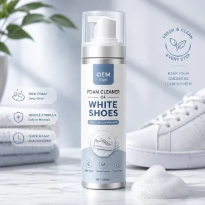 No rinse White Shoe Foam Cleaner Portable Sneaker Foam Cleaner Deep Stain Removal Shoe Cleaning Foam