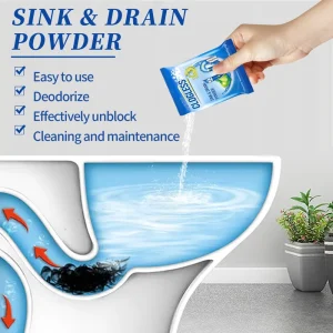 Non-Clogging Sewer Drainage Cleaning Agents and Bathroom Drainage Cleaning Rods