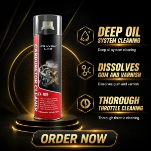 Non Corrosive Carburetor Cleaner Spray Engine Carbon Remover Fuel System Degreaser Throttle Cleaning Aerosol