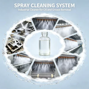 Non Corrosive Metal Cleaner Water Based Degreaser Safe for Aluminum Copper Brass and Steel Industrial Parts Cleaning
