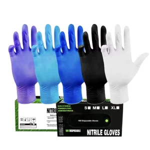 Non-Medical Nitrile Gloves for Beauty, Tattoo, Nail, Kitchen, and Household Use
