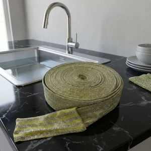 Non-Scratch Anti-Static Semi-Finished Fabric Cloth Roll Sponge Scouring Pad