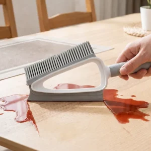 Non-Scratch Compact Portable Dustpan and Brush Set Kitchen Cleaning Handheld Broom