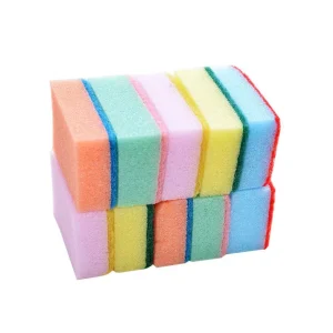 Non-Scratch Dish Scrub Sponges for Dishes and Pans