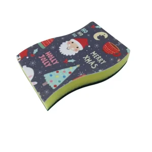 Non-Scratch Dual-Sided Scrub Sponge for Dishes