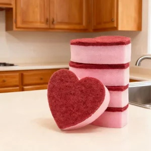 Non-Scratch Eco-Friendly Kitchen Dishwashing Sponge Scouring Pad