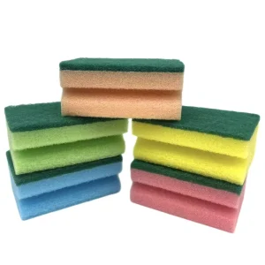 Non-Scratch Foam Dish Scrub Sponge Scouring Pad