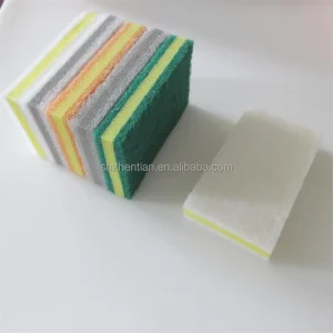 Non-Scratch Kitchen Cleaning Sponge Dish Scrub Scouring Pad