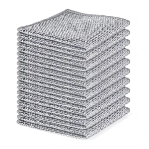 Non Scratch Wire Dishcloth Multi Purpose Square Wire Dishwashing Rags Kitchen Towels Durable Cleaning Pads Bathroom Home