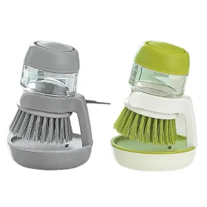 Non Stick Automatic Dishwashing Brush Pot Hand Household Kitchen Cleaning Brushes Lazy Cleaning Pot Brush Artifact Washing Pot
