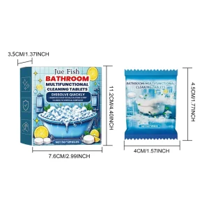 Non-Toxic Automatic Toilet Bowl Cleaner Detergent Bathtub Cleaning Tablets