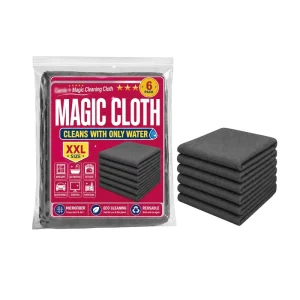 Non Toxic Magic Cleaning Cloth Highly Absorbent Lint Free Microfiber for Kitchen Household Glass Car Multi Purpose Clean Cloth