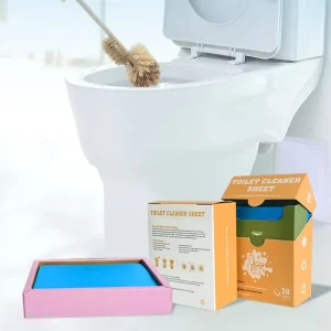 Non-Toxic Toilet Bowl Cleaner Strips Efficiently Remove Stains Household Toilet Cleaner