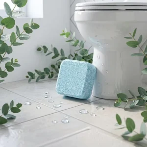Non-Toxic Toilet Cleaning Foam and Toilet Cleaning Tablets