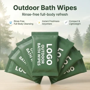 Non-Woven Biodegradable Extra Soft Portable Household Adult Cleansing Wipes