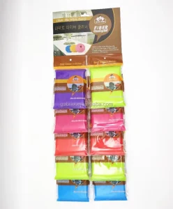Non abrasive Colorful Sponge Kitchen Scourer Pad with Polybag Packing