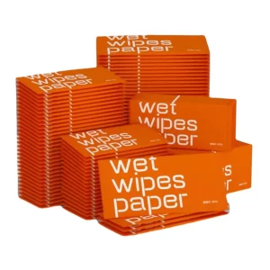 Nonwoven Travel Single-Pack Cleansing Hand Wipes for Restaurants