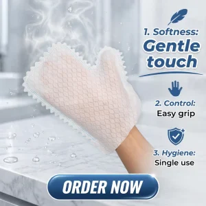 Nonwoven Whole-House Dusting Glove Disposable Universal Size Cleaning Mitt