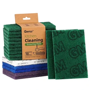 Nylon Abrasive Kitchen Scrub Pad Cleaning Cloth Dishcloth Sponge Stain Removal Rust Polishing Scouring Pad