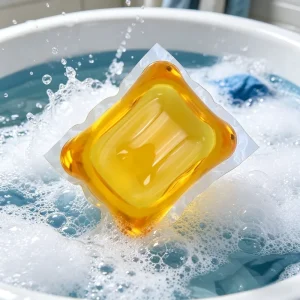 ODM Disposable Eco-Friendly Laundry Capsules Concentrated Formula Custom Fragrance Detergent Pods Color Protector Plastic Box