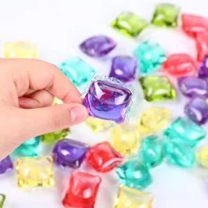 ODM Eco Friendly Laundry Beads High Concentrate Liquid Detergent Capsules