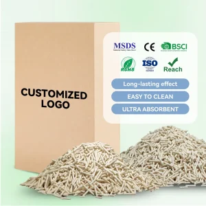 ODM OEM Cat Litter Sand Eco Biodegradable Low Dust Natural Odor Control Fast Clumping Tofu Cat Litter for Pet Buyers