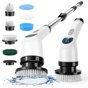 ODM OEM Electric Bathroom Kitchen Spin Scrubber Cleaning Brush for Rotating Gap Cleaning 3000mAh