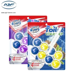 ODM OEM Toilet Cleaning Ball Multiple Fragrance Magic Odor Toilet Flush Cleaner Balls for Deodorizing Rim Block
