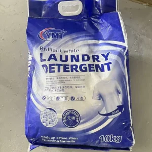OEM 10 kg Semi-Base Laundry Detergent Powder Raw Material