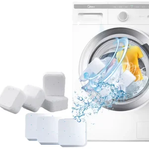 OEM 15g 20g Deep Cleaner Effervescent Tablet Disposable Laundry Washer Machine Cleaning Tablets
