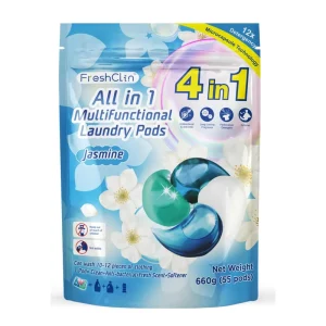 OEM 4-in-1 Liquid Laundry Detergent Pods for Clothes and Apparel