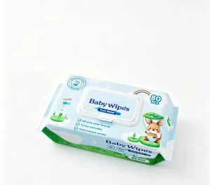OEM 80pcs Organic Baby Wet Wipes Alcohol-Free Soft Customizable Size