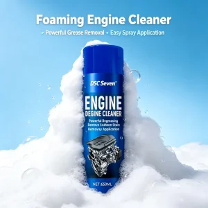 OEM Available Foam Type Engine Degreaser Aerosol Spray 650ML Car Care Engine Cleaner Spray Low VOC Rubber Safe Hose off