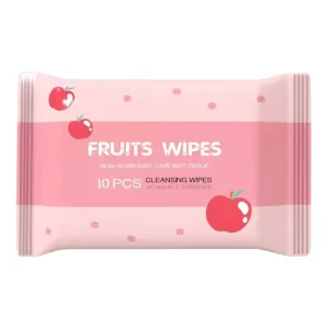 OEM Baby Cleansing Wipes 10pcs Water-Based Non-woven Unscented and Scented Fragrances Alcohol-Free