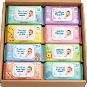 OEM Baby Wipes 99% Pure Water Hypoallergenic Alcohol Free Gentle Soft Organic Natural Baby Wipes Supplier With Factory Supply