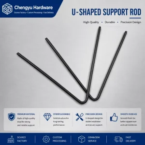 OEM Bent Wire Bucket Bail Handle for Cleaning Buckets, Storage Pails, and Heavy Duty Container Parts