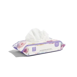 OEM Biodegradable Plant Based Hypoallergenic Wipes 80Counts for Cleansing Hands Faces Hands and Tushies