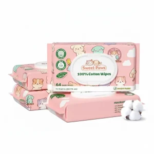 OEM Biodegradable Plant Based Non Woven Baby Wipes Custom Private Label Eco Friendly Flushable Soft Fragrance Cleansing