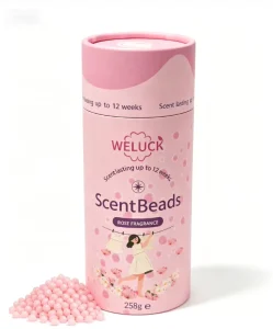 OEM Brand Eco Friendly Long-lasting Rose Bush Fragrance Booster Pearl Fabric Softener Beads 258g Per Bottle for Apparel