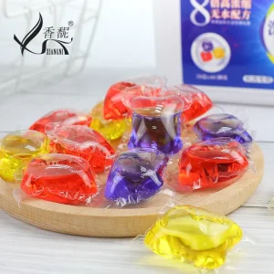 OEM Coloful Laundry Detergent Pods Liquid Capsule in Bags