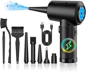 OEM Computer Blower Dust Cleaner with Multi-Function Nozzle, Portable