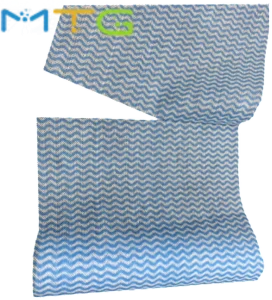 OEM Custom 300gsm Thickened Square Kitchen Cleaning Cloths Wet Dry Non Stick Disposable Washable Scouring Pad