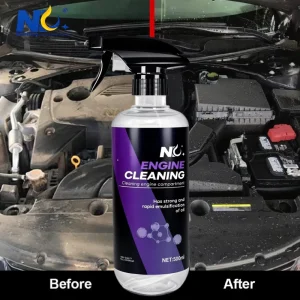 OEM Custom 500ml Car Engine Cleaner Degreaser Quick Removal Heavy Oil Engine Surface Cleaner Spray