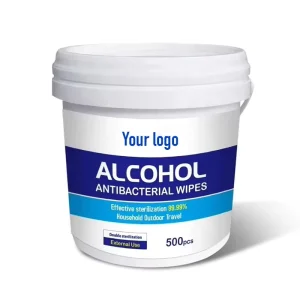 OEM Custom Alcohol-Based Disinfection Safety Wipes for Household Use Clean Room