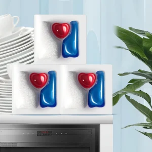 OEM Custom Bulk Dishwasher Pod Disposable Liquid Dishwashing Capsule