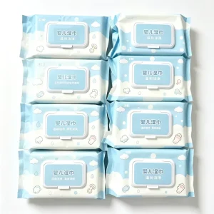 OEM Custom Eco Friendly Biodegradable Moisturizing Alcohol Free Cleansing Face Baby Wipes Soft