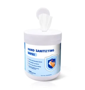 OEM Customized 99.9% Antibacterial Canister Wipes Disposable Daily Life Protective Disinfecting Wipes Wet Tissue